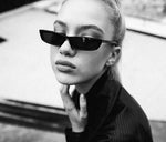 Retro Rectangular Sunglasses - AESTHEDEX