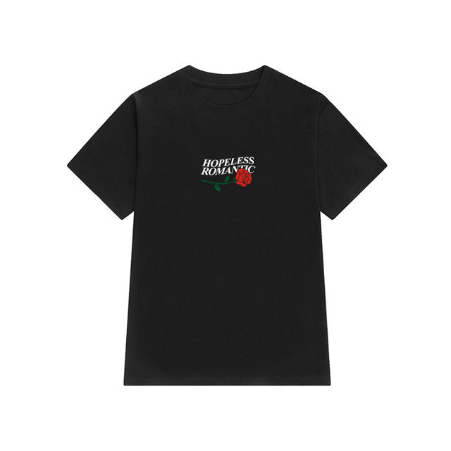 Hopeless Romantic Graphic Tee - AESTHEDEX