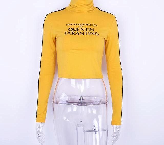 Quentin Tarantino Cropped Turtleneck - AESTHEDEX