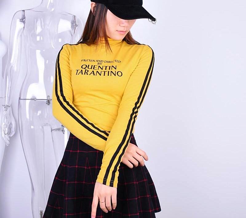 Quentin Tarantino Cropped Turtleneck - AESTHEDEX