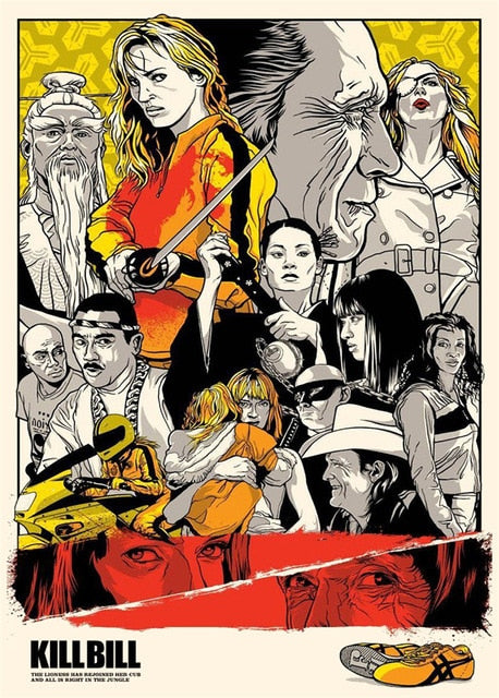 Quentin Tarantino Movie Posters - AESTHEDEX