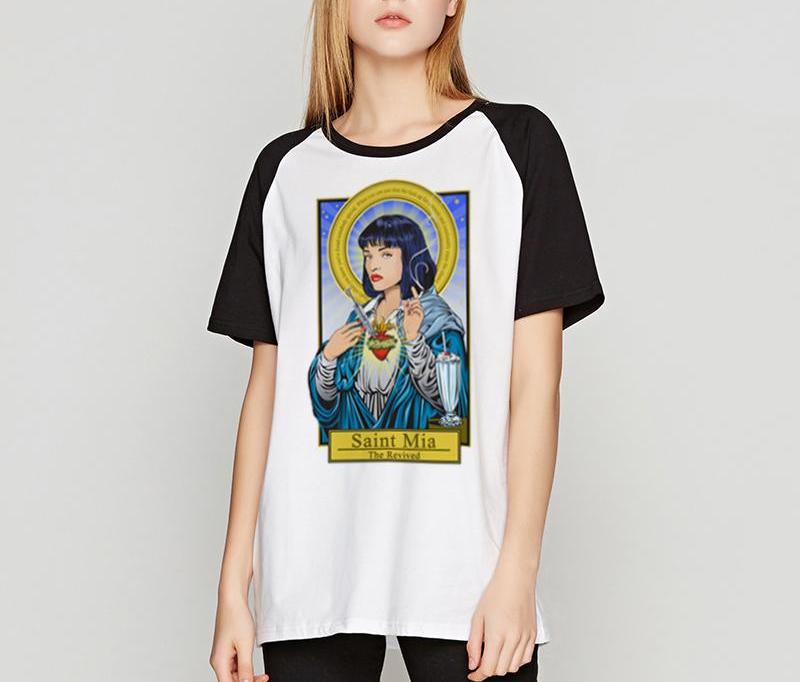 Saint Mia Ringer T-Shirt - AESTHEDEX