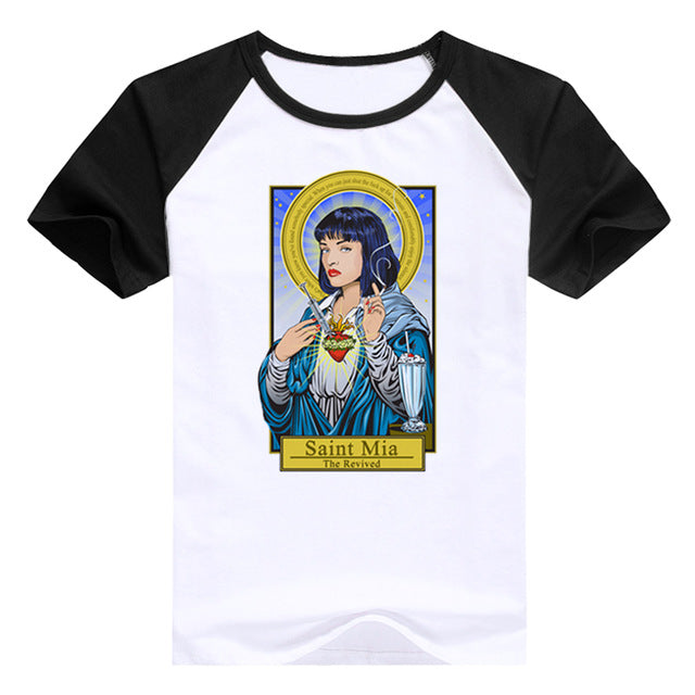 Saint Mia Ringer T-Shirt - AESTHEDEX