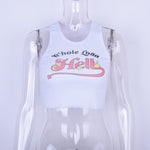 Whole Lotta Hell Tank Top - AESTHEDEX