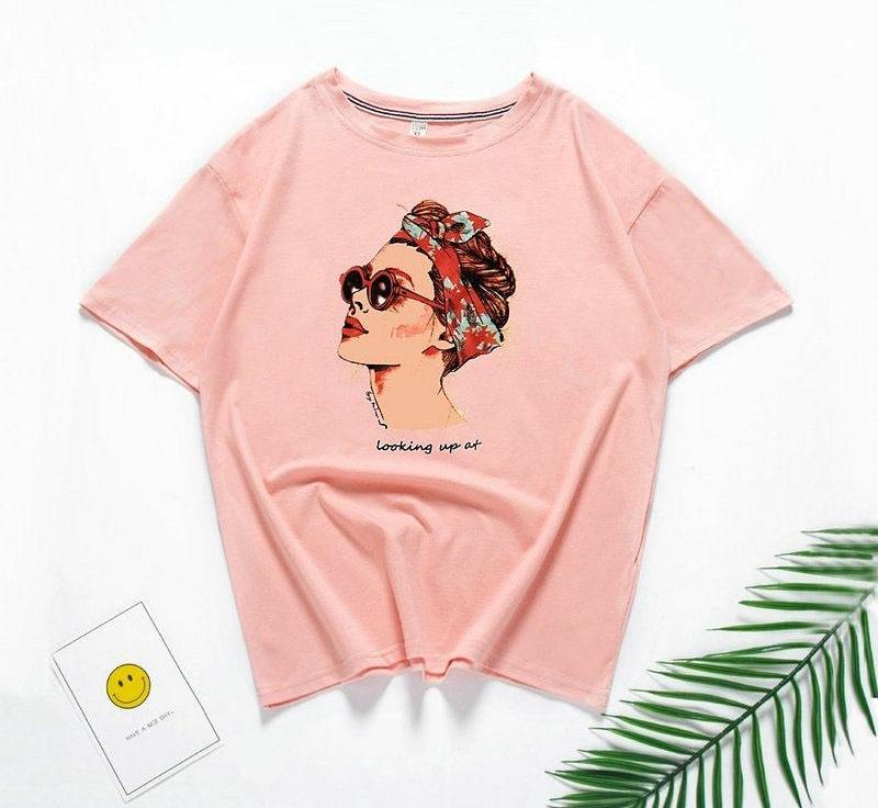 Looking Up At Vogue Tee - AESTHEDEX