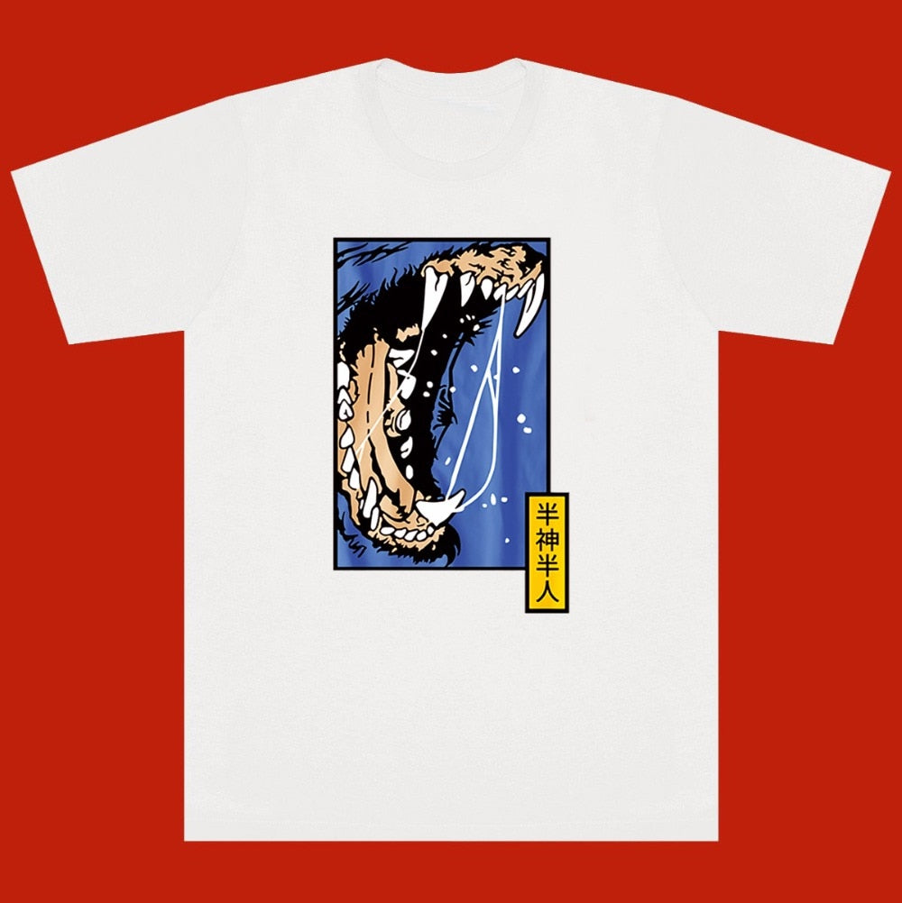Beast Roaring T-Shirt - AESTHEDEX