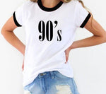90's White Tee - AESTHEDEX