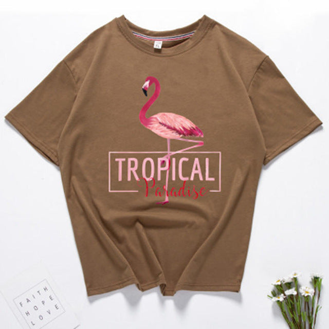 Tropical Paradise T-Shirt - AESTHEDEX