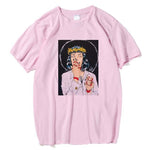 Virgin Mary Mia Wallace T Shirt - AESTHEDEX
