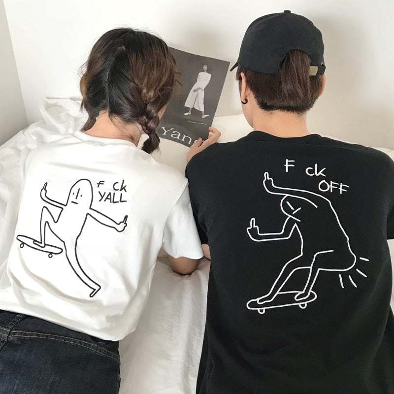 F*ck Off T-Shirt - AESTHEDEX