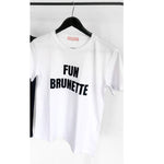 Fun Brunette, Smart Blonde T-Shirt - AESTHEDEX