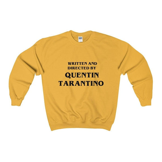 Written and Directed by Quentin Tarantino Sweater - AESTHEDEX