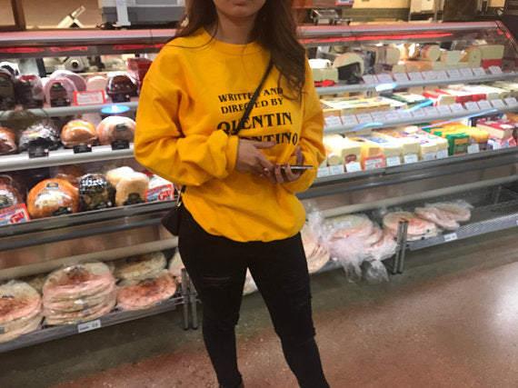 Written and Directed by Quentin Tarantino Sweater - AESTHEDEX