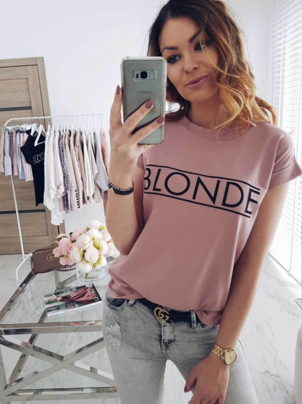 Brunette / Blonde T-Shirt - AESTHEDEX