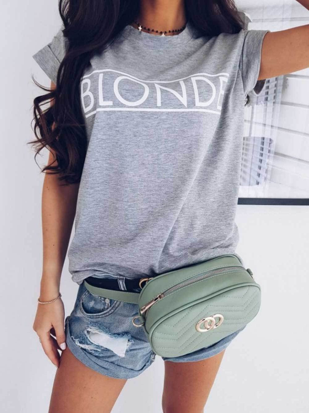 Brunette / Blonde T-Shirt - AESTHEDEX