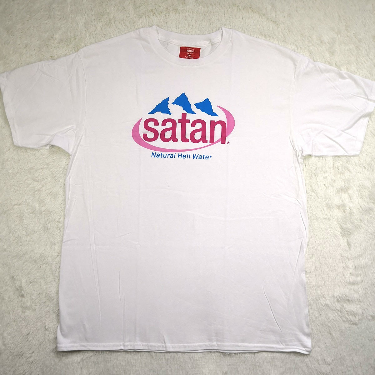 Satan Natural Hell Water T-Shirt - AESTHEDEX