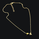 Heart Initial Letter Necklace - AESTHEDEX