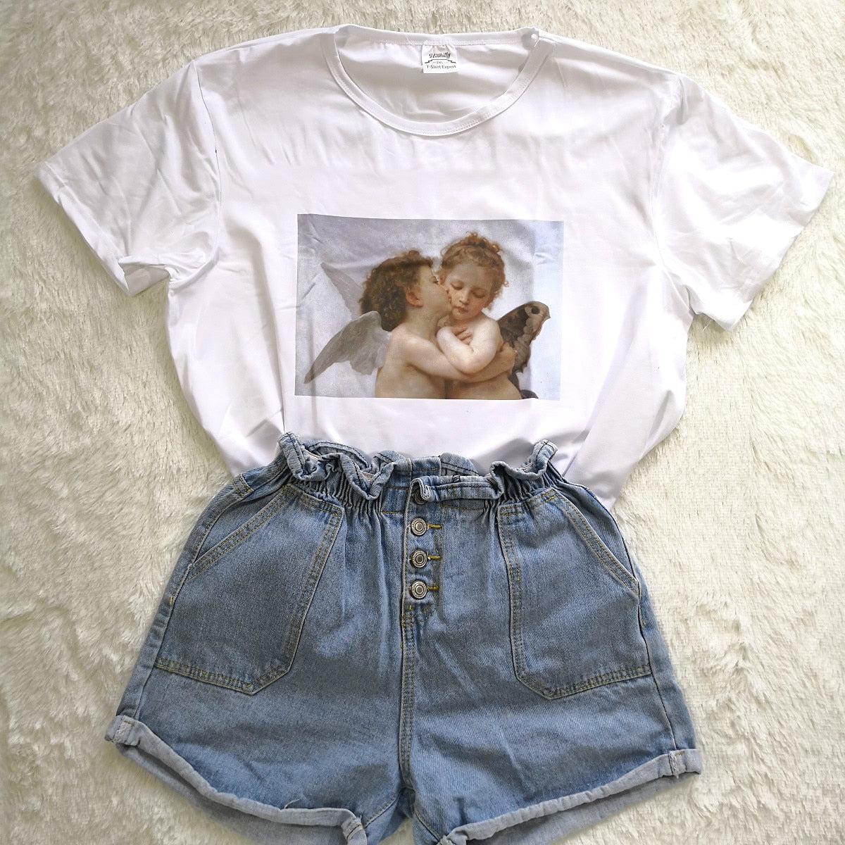 Kissing Angels T-Shirt - AESTHEDEX