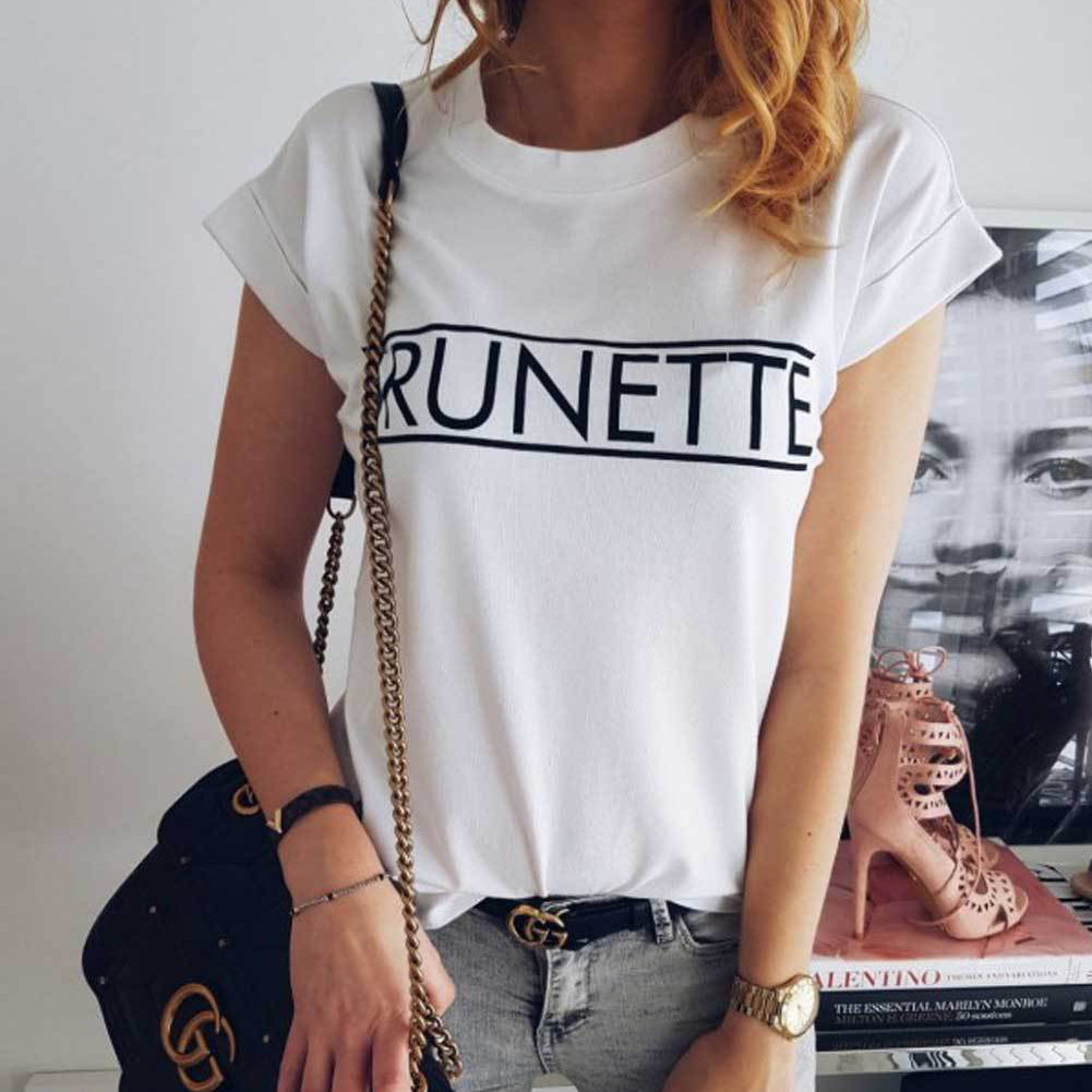 Brunette / Blonde T-Shirt - AESTHEDEX