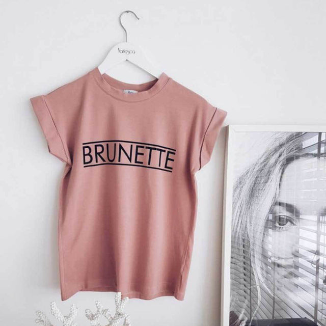 Brunette / Blonde T-Shirt - AESTHEDEX