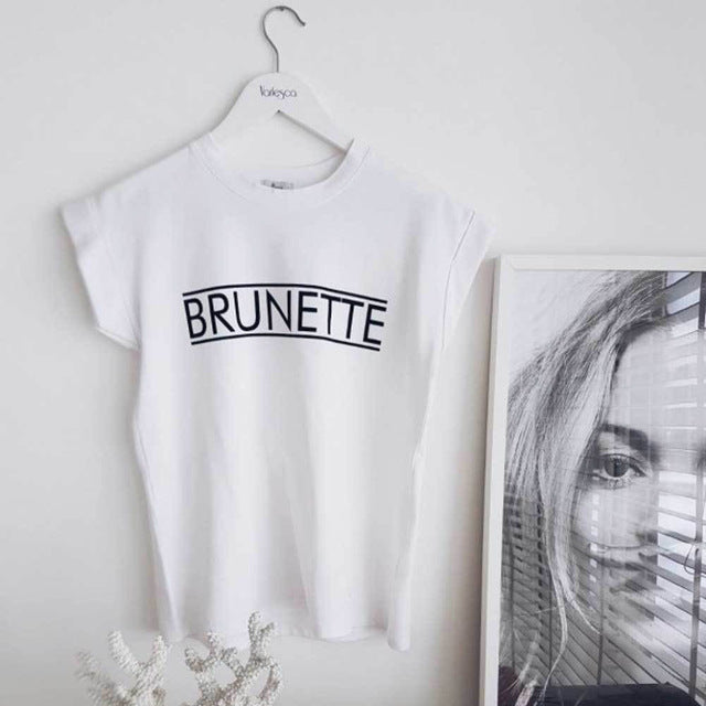 Brunette / Blonde T-Shirt - AESTHEDEX
