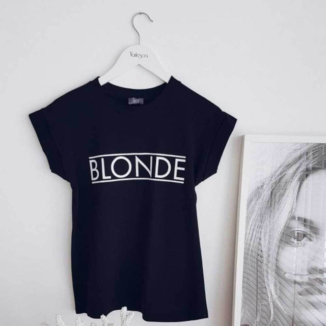 Brunette / Blonde T-Shirt - AESTHEDEX