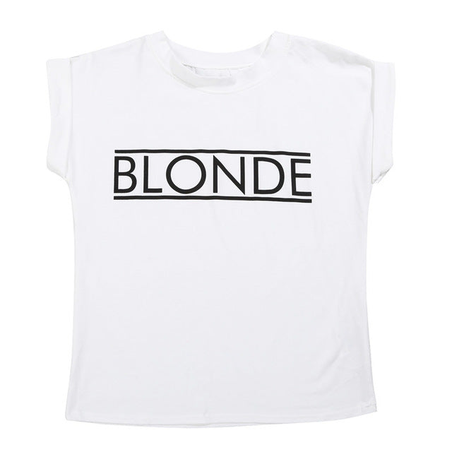 Brunette / Blonde T-Shirt - AESTHEDEX
