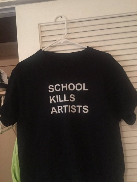 School Kills Artists T-Shirt - AESTHEDEX