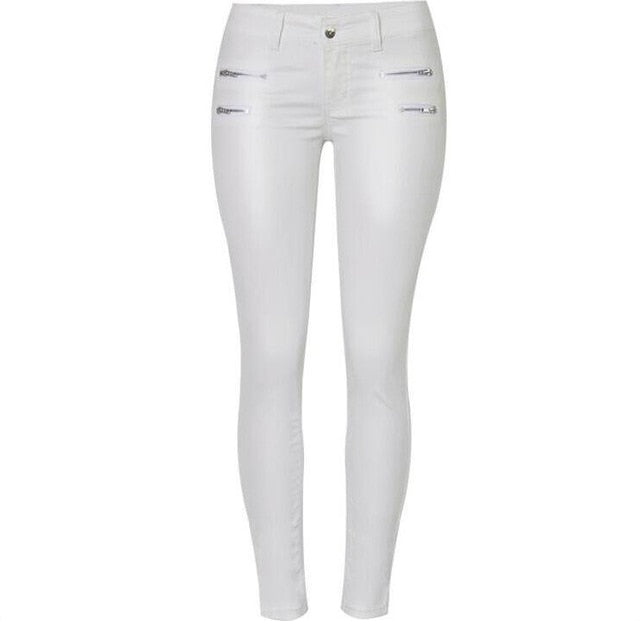 Faux Leather Pants - AESTHEDEX