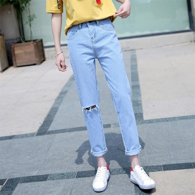 Boyfriend Jeans - AESTHEDEX