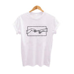 Michelangelo Creation of Adam Hands T-Shirt - AESTHEDEX