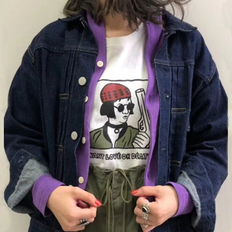 Mathilda Leon The Professional "I Want Lové or Déath" T-Shirt - AESTHEDEX