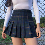 Classic Pleated Mini Skirt