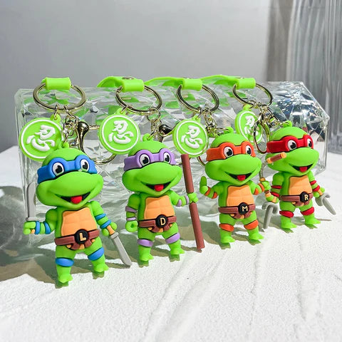 Elevate Your Accessories with the Teenage Mutant Ninja Turtles Keychain from Aesthedex