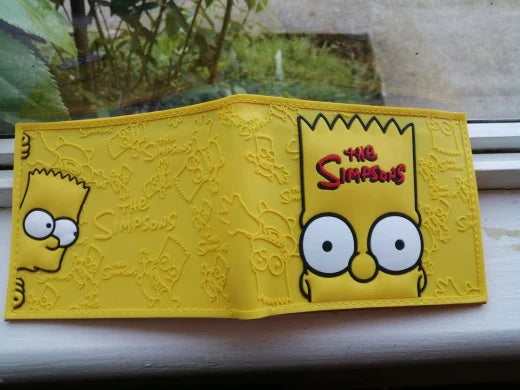 Bring Bart Simpson’s Attitude to Life with the Bart Simpson Gum Texture Wallet