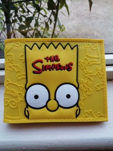 Stand Out with the Bart Simpson Gum Texture Wallet: A Must-Have for Every Simpsons Fan