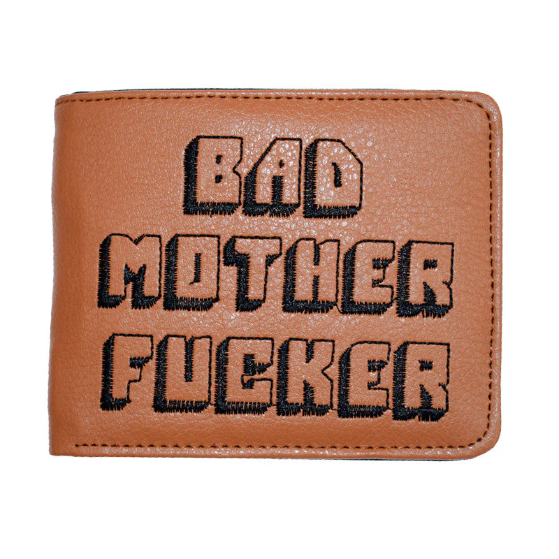 Unleash Your Inner BMF with the Iconic Pulp Fiction "Bad Mother Fker" Wallet**