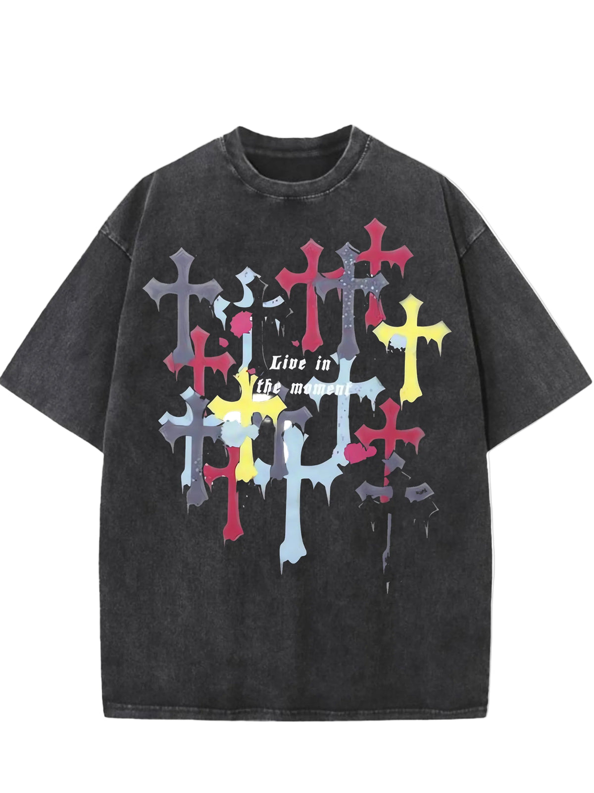Live in the Moment Cross Tee