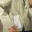 Pearl Chain Lanyard iPhone Case