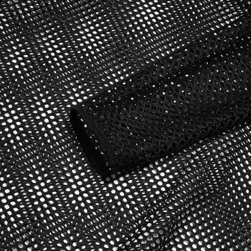 Fishnet Mesh Long Sleeve