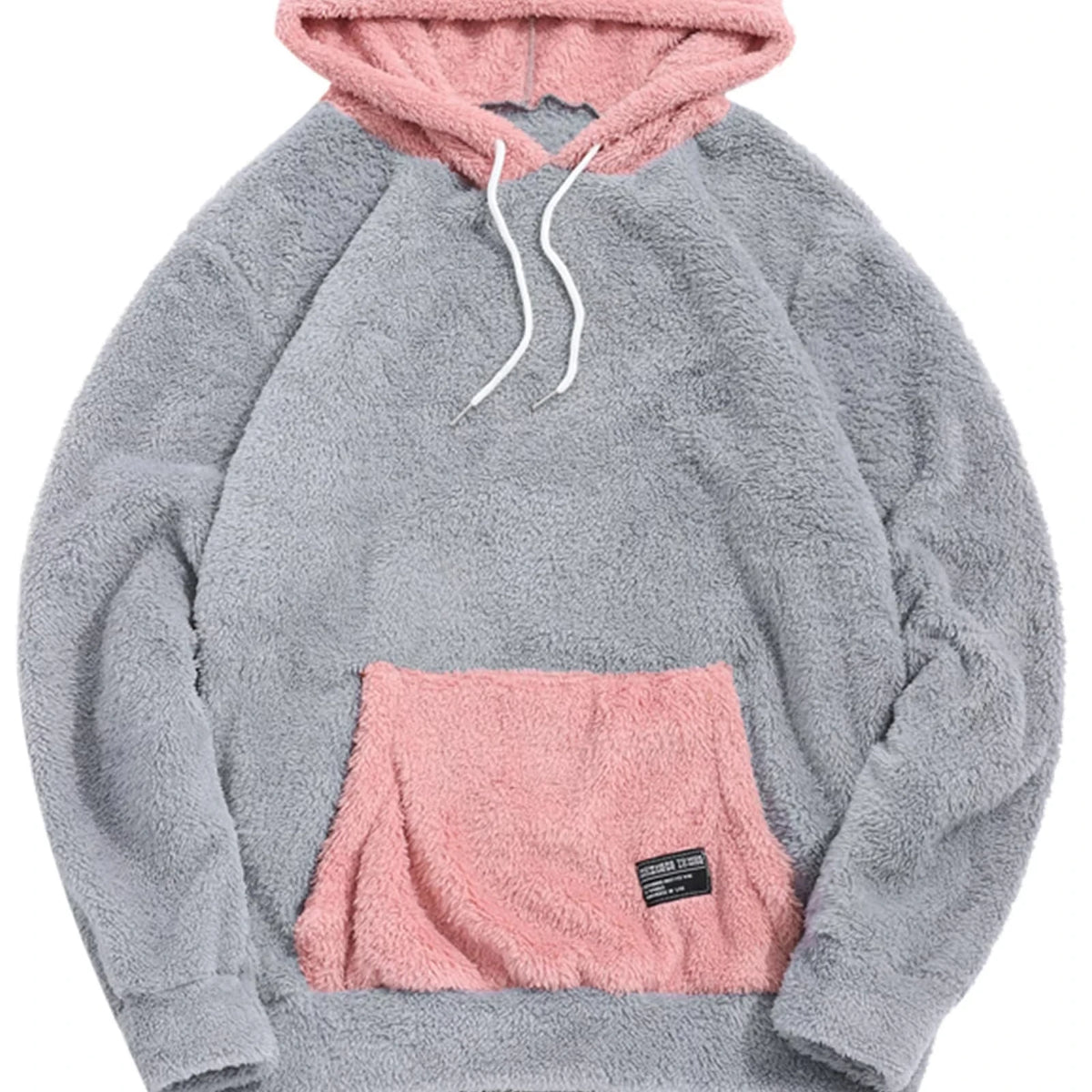 Colorblock Raglan Hoodie Pullover