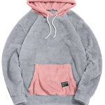Colorblock Raglan Hoodie Pullover