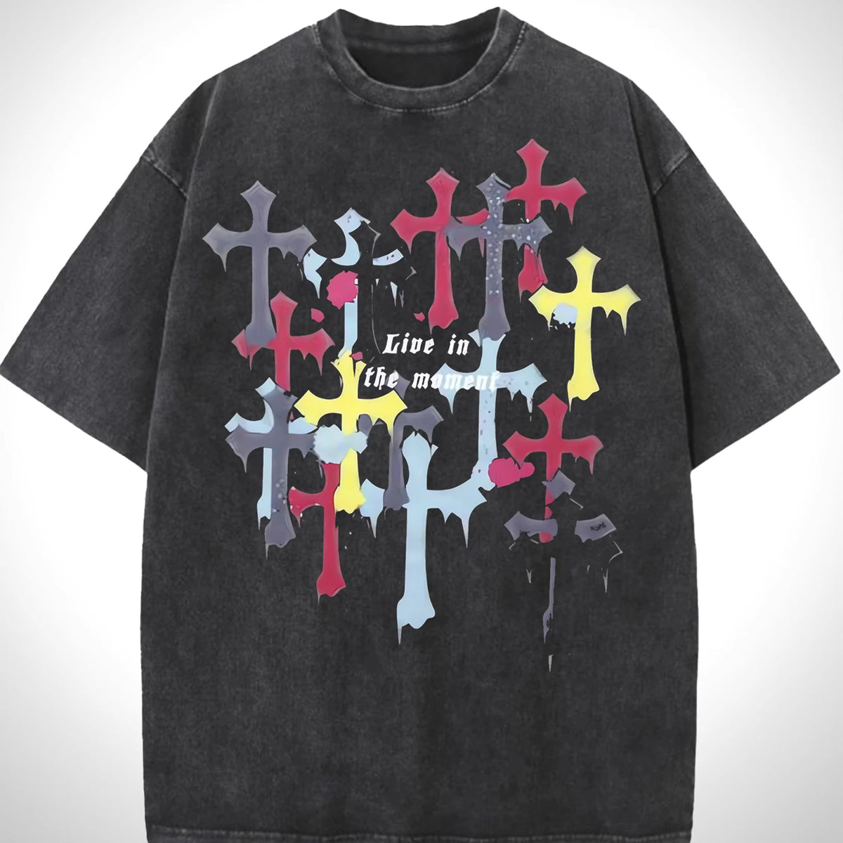 Live in the Moment Cross Tee