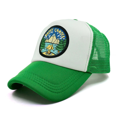 Camper Happy Trucker Hat