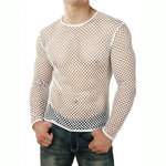 Fishnet Mesh Long Sleeve