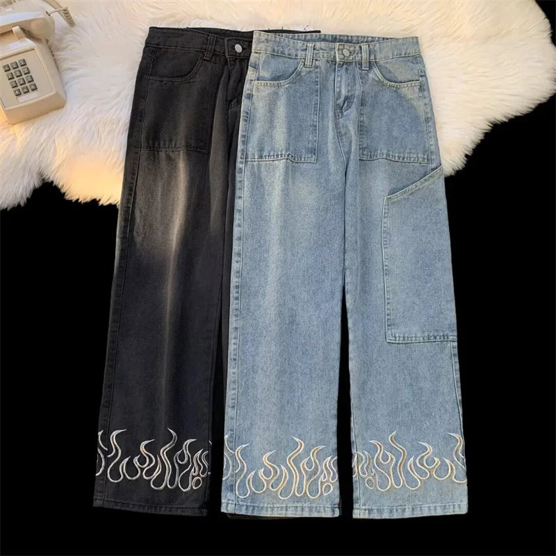 Flaming Blaze Baggy Jeans