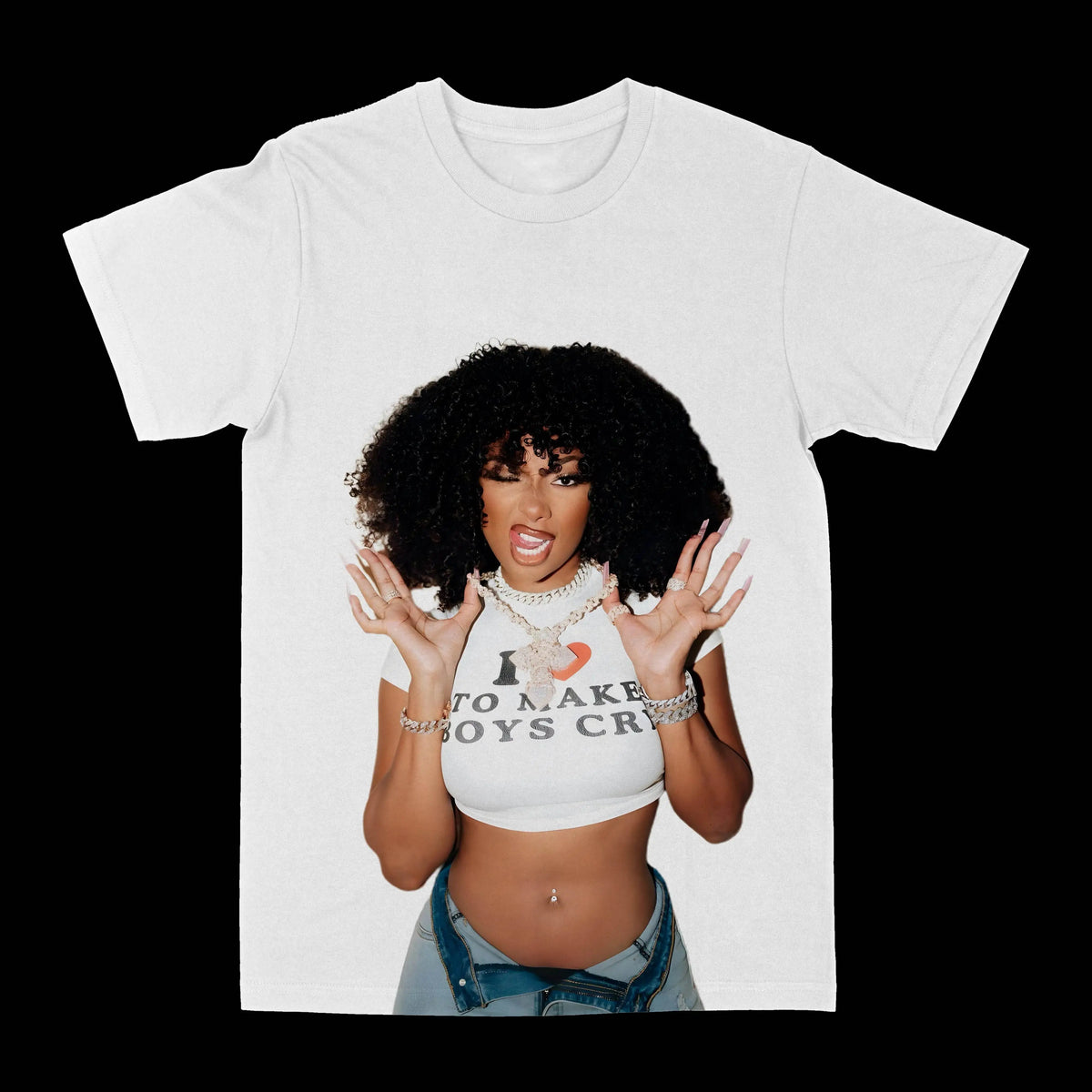 Megan Thee Stallion I Love to Make Boys Cry Tee