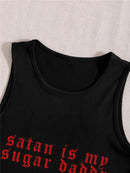 Satan Is My Sugar Daddy Tank Top