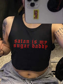 Satan Is My Sugar Daddy Tank Top