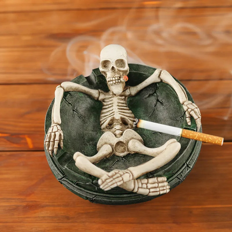 Relaxed Skeleton Ashtray